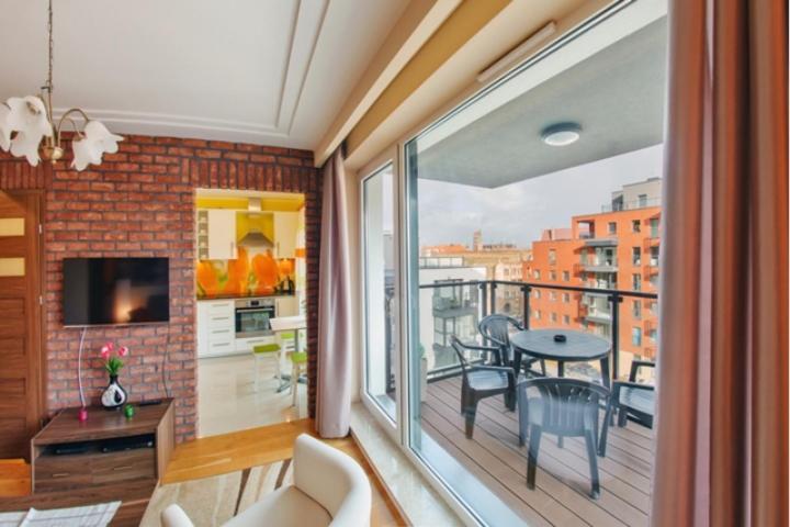 Holidays Home Apartamenty Chmielna Gdansk Bagian luar foto